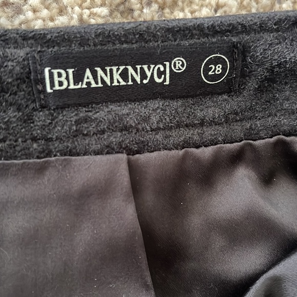 Blank NYC Free People Dark Gray Suede Mini Skirt - Picture 5 of 9